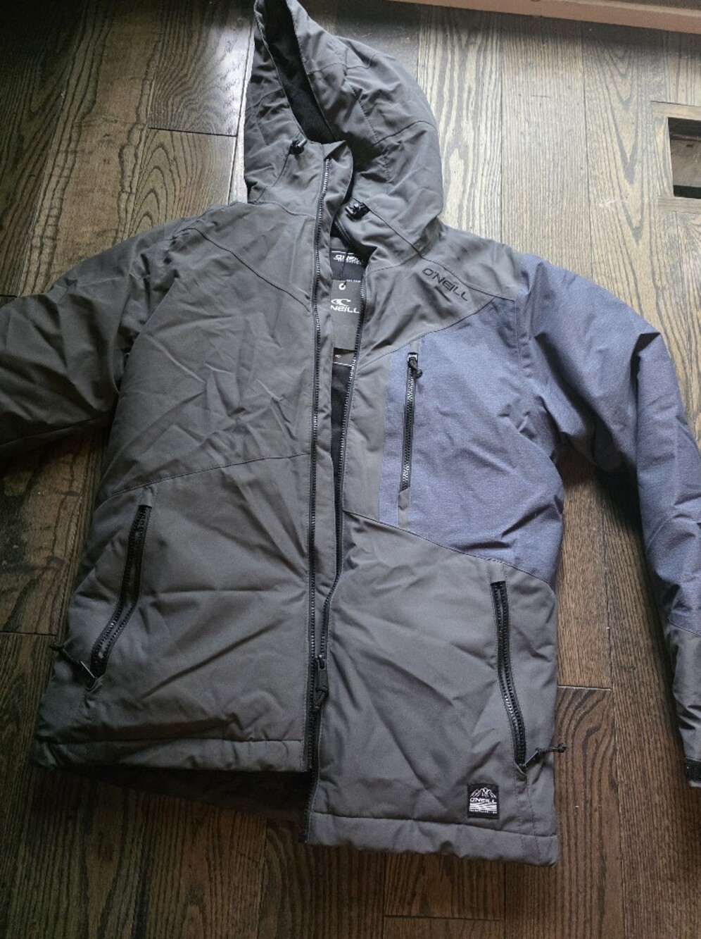 O'Neill Men's Dark Gray Two-Tone Softshell Jacket